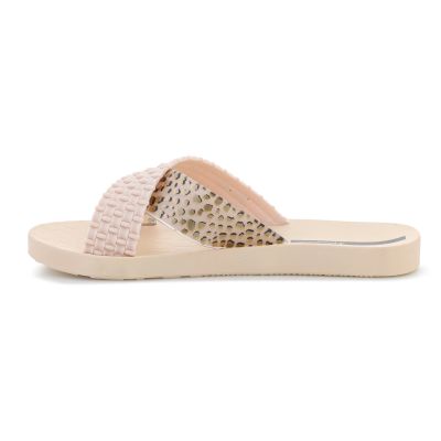 4. IPANEMA SENSE SLIDE FEM BEIGE/BEIGE/BLACK 27214-BP206