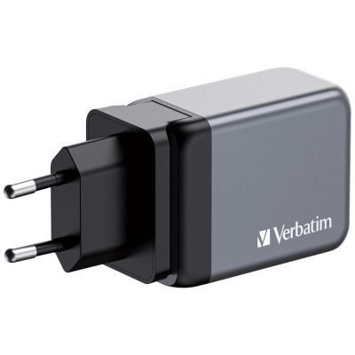 3. Verbatim GaN GNC-65 2xUSB-C Universal Mains Charger