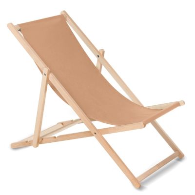 GreenBlue GB183 Brown Garden Deckchair