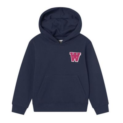 4. Wood Wood Izzy AA kids hoodie navy blue - 10235605-2424-Navy