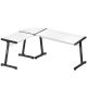 13. Huzaro Hero 6.0 White Gaming Desk