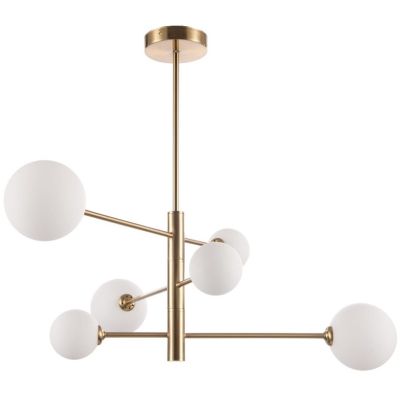 Dorado 6XG9 gold pendant lamp