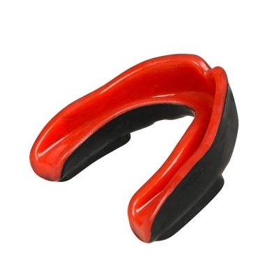 4. Gel Mouthguard + Box - Black and Red | GelTech