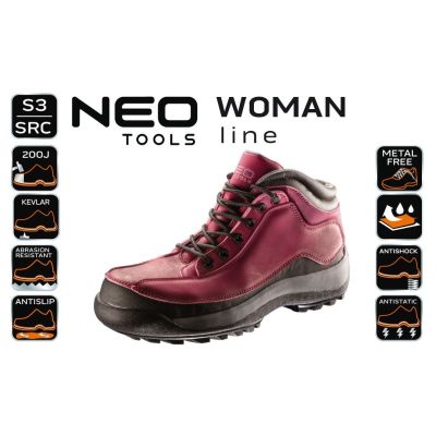 5. NEO tools 82-540-38 safety shoes