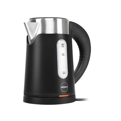 4. ELDOM CORDLESS KETTLE C185C TRIPO BLACK 1000W 0.8 L, BPA-FREE, INSULATED