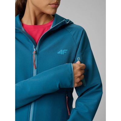 6. Women's windproof softshell jacket 4F 4FRSS26TSOFF645-46S
