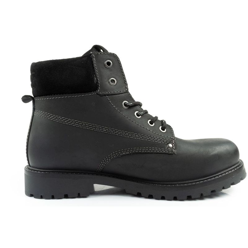 4. Wrangler Arch men's shoes Chelsea boots elegant ankle boots natural leather black