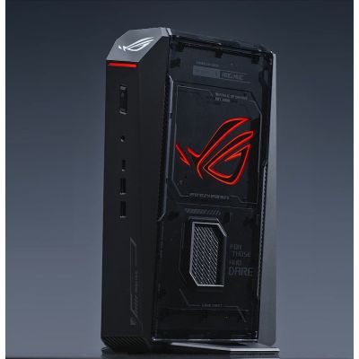 14. ASUS ROG NUC RNUC15JNK9X28AA2 Intel Core Ultra 9 275HX 32 GB DDR5-SDRAM 2 TB SSD NVIDIA GeForce RTX 5080 Windows 11 Home USFF Mini PC Black