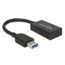 DeLOCK 65698 USB cable USB 3.2 Gen 2 (3.1 Gen 2) 0.15 m USB A USB C 10 Gbit/s Black