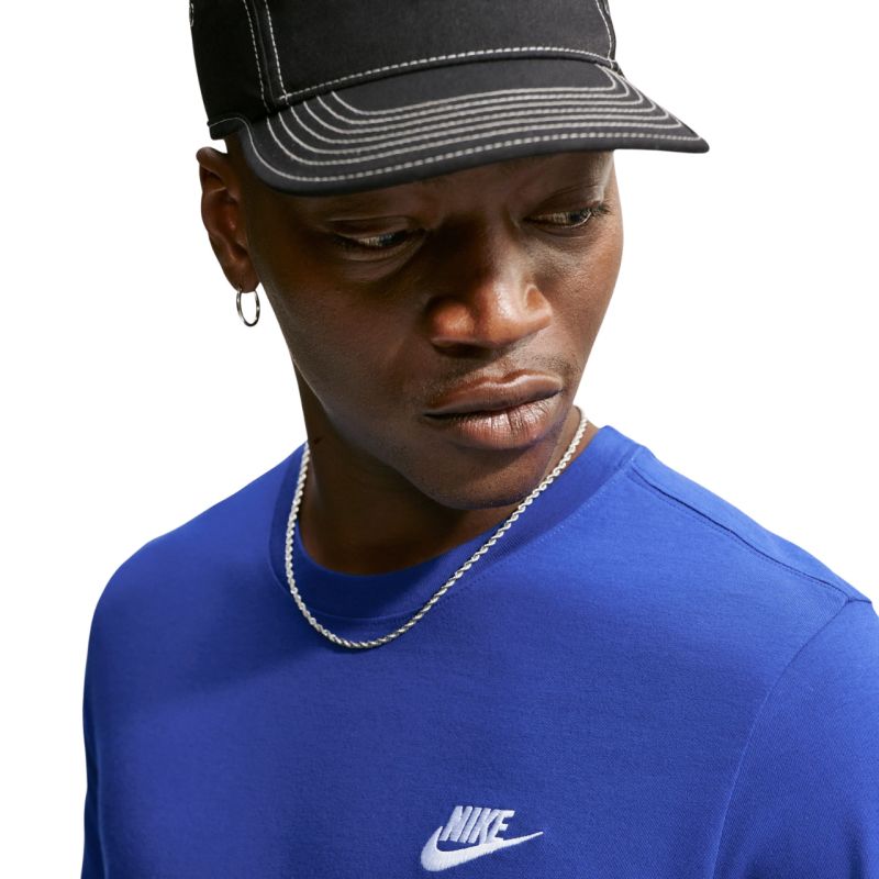 5. Nike Club Tee Men's T-Shirt Blue AR4997 417