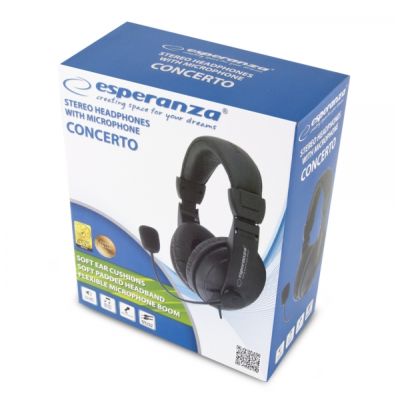 4. Esperanza EH103 headphones (black)