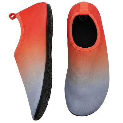 3. NEOPRENE WATER SHOES JUNIOR GREY/ORANGE XQMAX SIZE 33