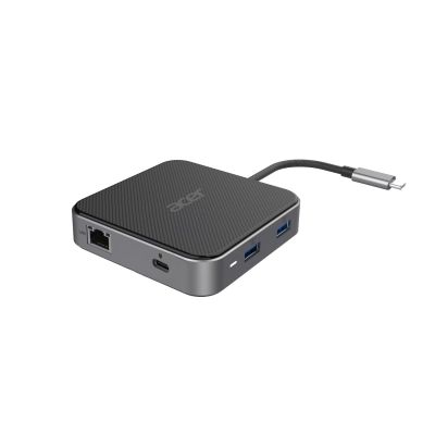3. ACER 7in1 USB4 8k Multi Display Hub 1xHDMI/1xDP/2xUSB3.2/USB-C/RJ45/Audi