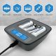 3. EVERACTIVE USB-C Ni-MH Battery Charger NC1000MV2