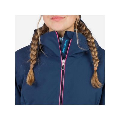 9. Rossignol Strawpile Jacket Jkt Navy Blue