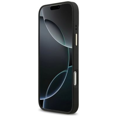 5. Guess 4G Strass Logo MagSafe Case for iPhone 17 Pro Max - Black