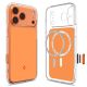 2. Spigen Thin Fit MagSafe Case for iPhone 17 Pro - Transparent Orange