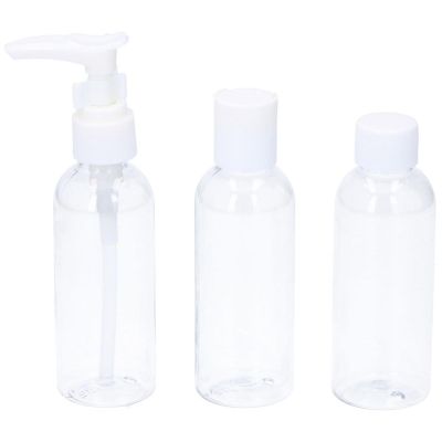 3. DUNLOP AIRPLANE TRAVEL BOTTLES 3x80ML