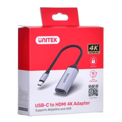 5. UNITEK ADAPTER USB-C - HDMI 2.0 4K 60HZ, M/F