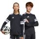 10. adidas Squadra 25 Long Sleeve Jersey for Kids Black and White JJ0047