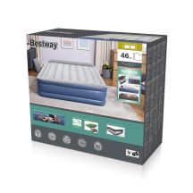 Bestway 67630 / 23 Air Mattress Double Mattress Blue, White Unisex