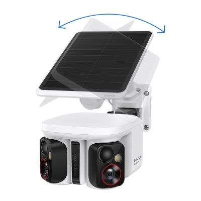 4. Baseus Security X1 Pro Dual Camera 3K Outdoor Camera - White