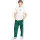 6. Men's adidas Essentials 3-Stripes Fleece Tapered Cuffed Pants Green KY4129