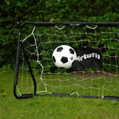 23. VIRTUFIT FOOTBALL GOAL WITH SHOOTING MAT - 215 X 150 CM