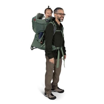 8. OSPREY Poco Child Carrier Premium Hiking Child Carrier, Black