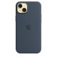 3. Apple Silicone Case with MagSafe Storm Blue, for Apple iPhone 15 Plus, MT123ZM/A
