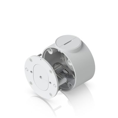 21. Ubiquiti Camera Compact Junction Box Mounting Box White (UACC-Camera-CJB-W)