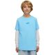 Puma ESS Small No. 1 Logo Centered Tee for Kids Blue 692975 45