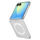 3. Spigen AirSkin Mag MagSafe Case for Samsung Galaxy Z Flip 7 - Clear and White