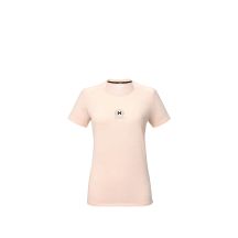 MILLET Ubic Wool T-shirt for women in light pink