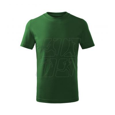 3. Malfini Basic Free Jr T-shirt MLI-F3806 bottle green