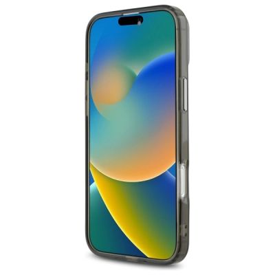 5. Karl Lagerfeld IML Metal Karl Head MagSafe iPhone 16 Case - Black