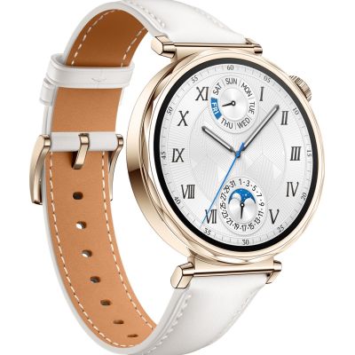 5. Huawei WATCH GT 5 41mm | Smart Watch | GPS (Satellite) | AMOLED | 1.32 inch | White