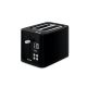 Tefal TT6408 Toaster 2 Slices Black 850 W