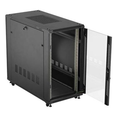6. Lanberg FF01-6222-12B 22U Rack Freestanding Rack Black