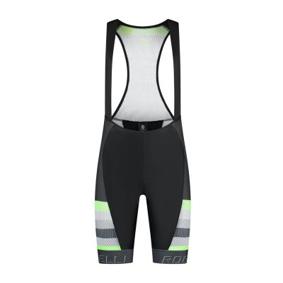 Rogelli HERO II men's cycling shorts grey-lime M