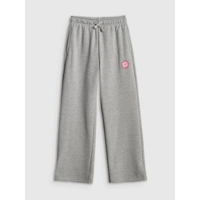 8. Girls’ Wide-Leg Sweatpants 4F 4FJRSS26TTROF1870-25M