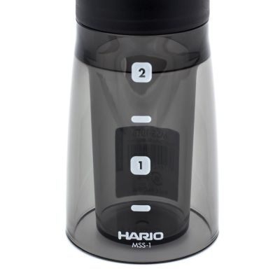 7. HARIO MSS-1DTB Manual Coffee Grinder (burr; black)