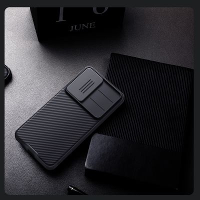 13. Nillkin CamShield Pro Case for Samsung Galaxy S25 with Camera Cover - Black