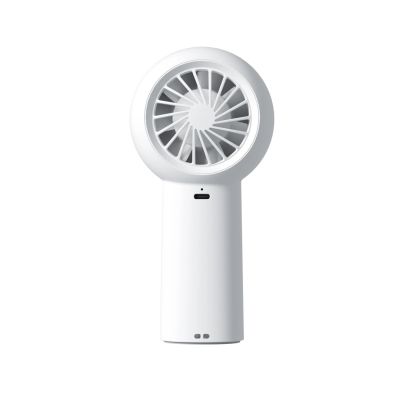 4. Jisulife Handheld Fan Life5 Plus 4000mAh Portable Mini Blower USB Fan - White