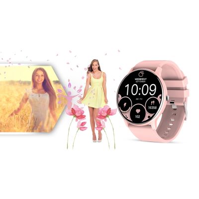 8. GIEWONT Pink GW120-1 Smartwatch