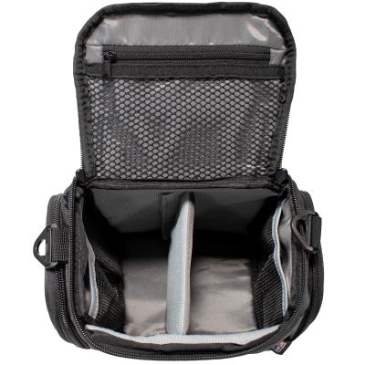 6. CAMERA BAG 8525 BLACK SEMI LINE