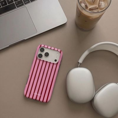 6. Tech-Protect Lamano MagSafe Case for iPhone 18 Pro / 17 Pro - Pink/Red