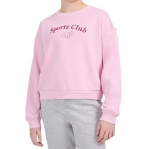 Girls’ 4F F2708 Sweatshirt, Light Pink 4FJWAW26TSWSF2708 56S