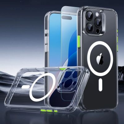 2. ESR Classic Pro Set Halolock MagSafe Case for iPhone 16 Pro Max - Clear