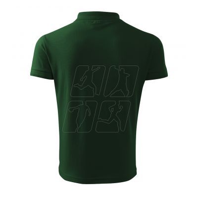 3. Malfini Pique Polo Free M polo shirt MLI-F0306 bottle green